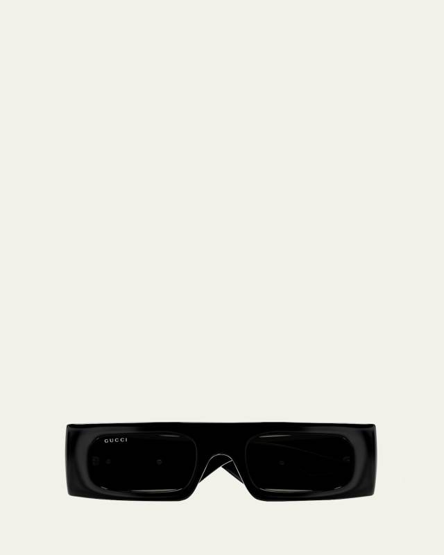 GG Plastic Rectangle Sunglasses